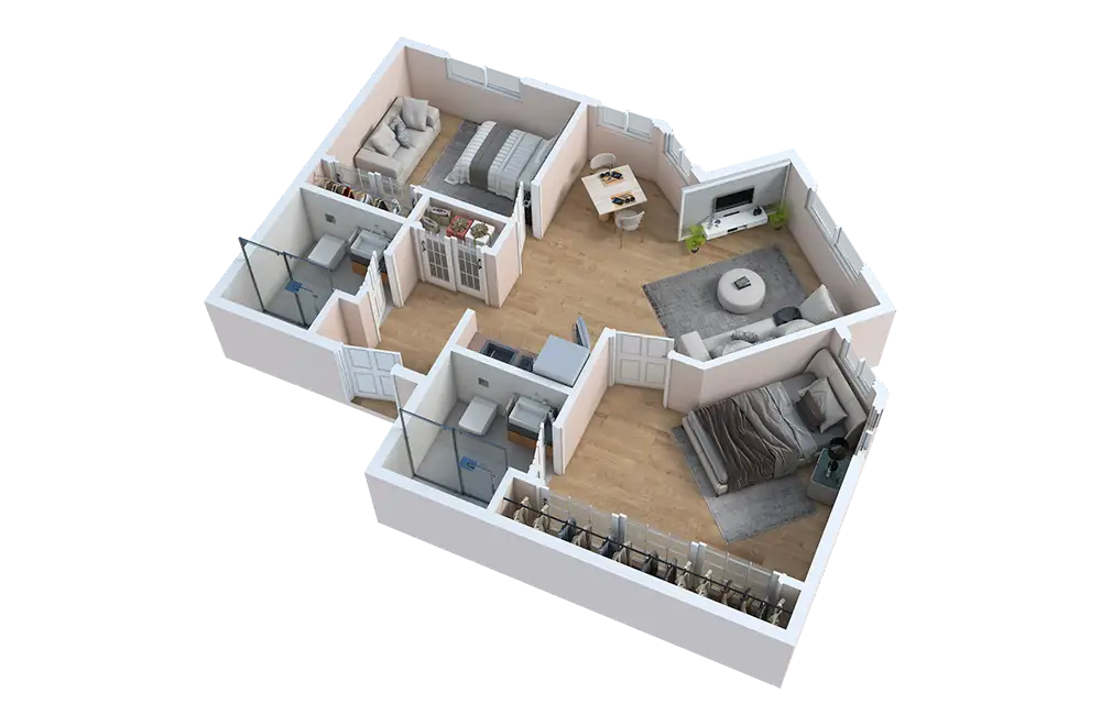 Two Bedroom Two Bedroom
